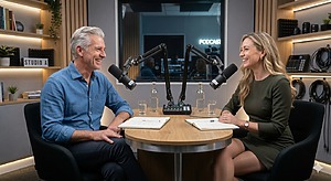 Andy und Silke beim Podcast über Die Sehnsucht, die du nie mehr auf später schiebst