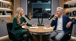 Andy und Silke beim Podcast über Herzlicht – strahle, was Maschinen nie können
