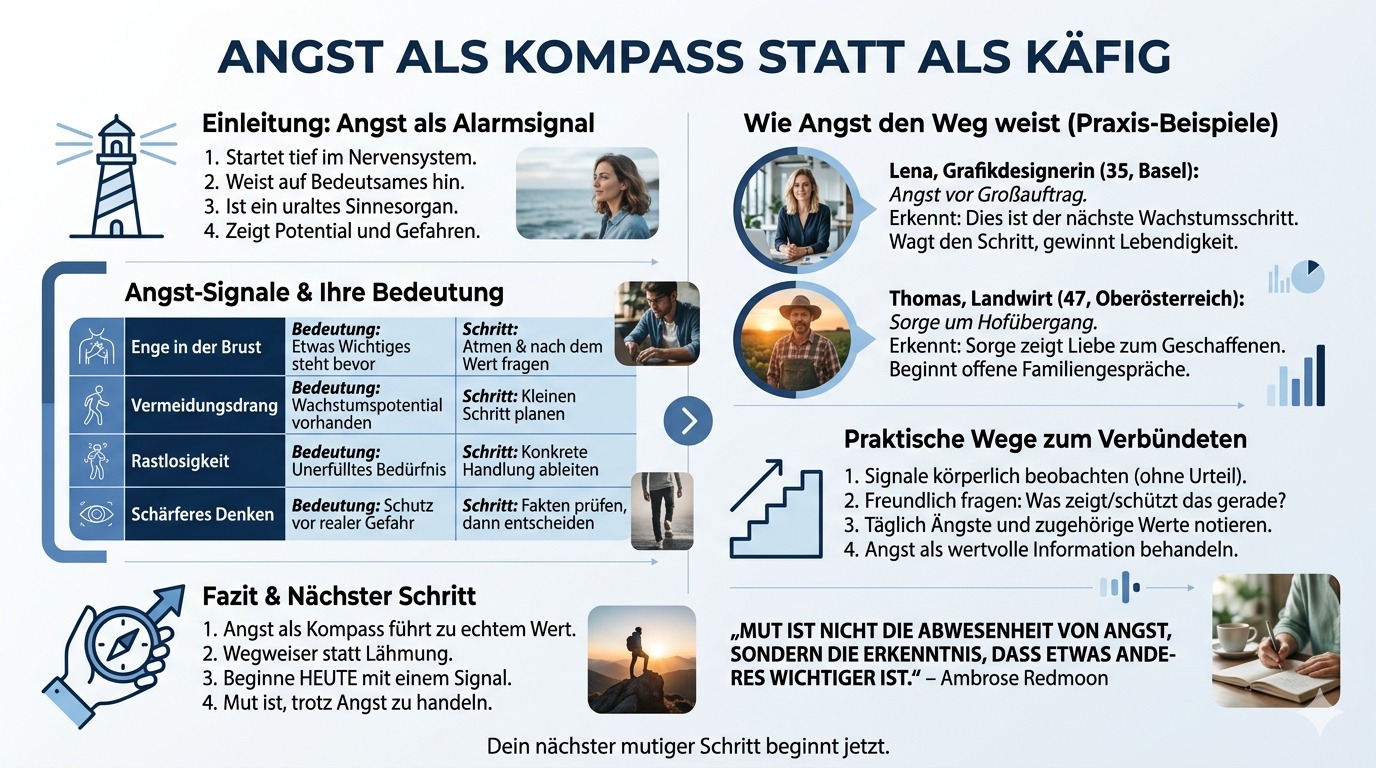 Infografik Angst als Kompass statt als Käfig 