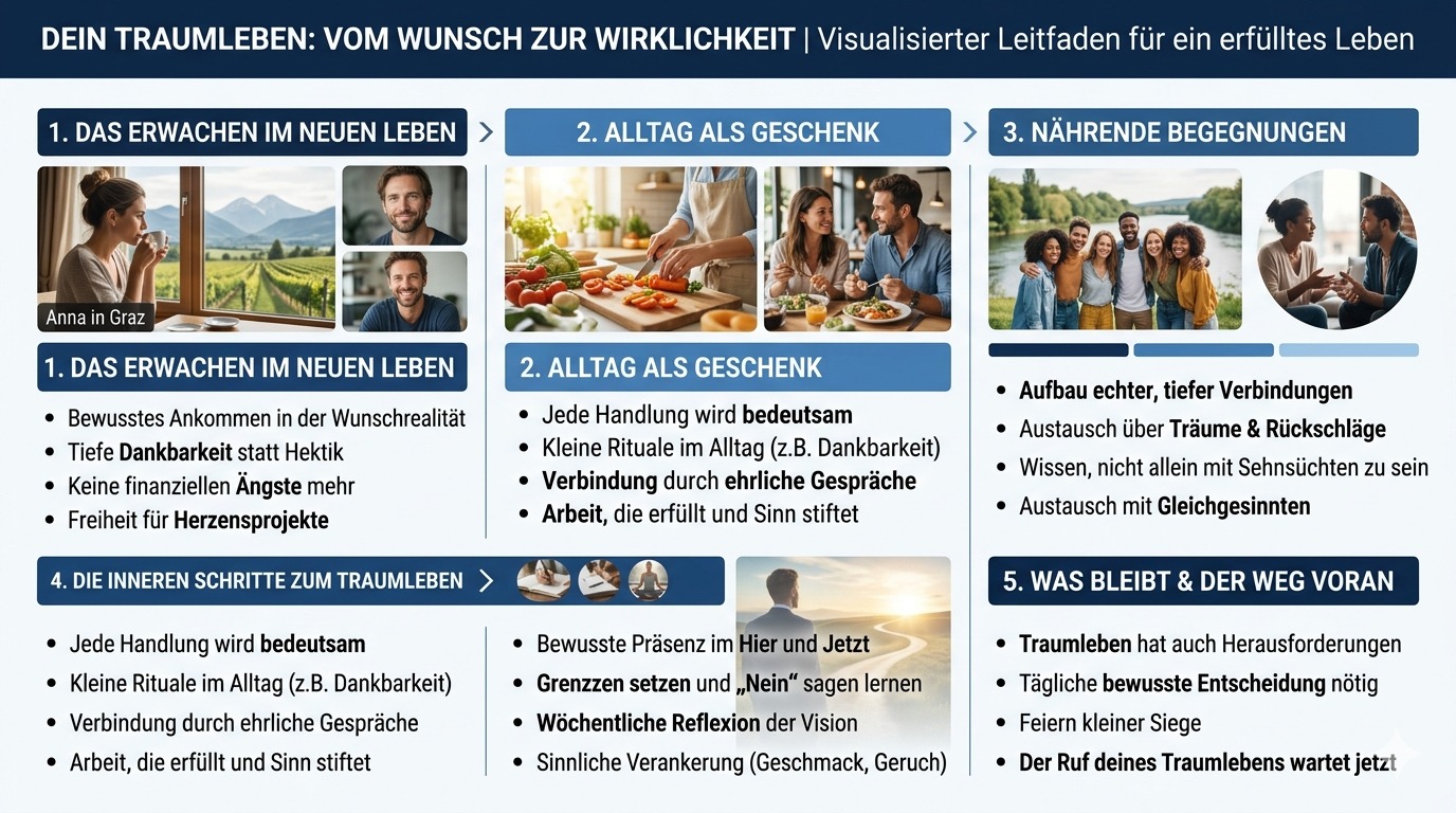 Infografik Dein Traumleben Erwacht Zur Realität