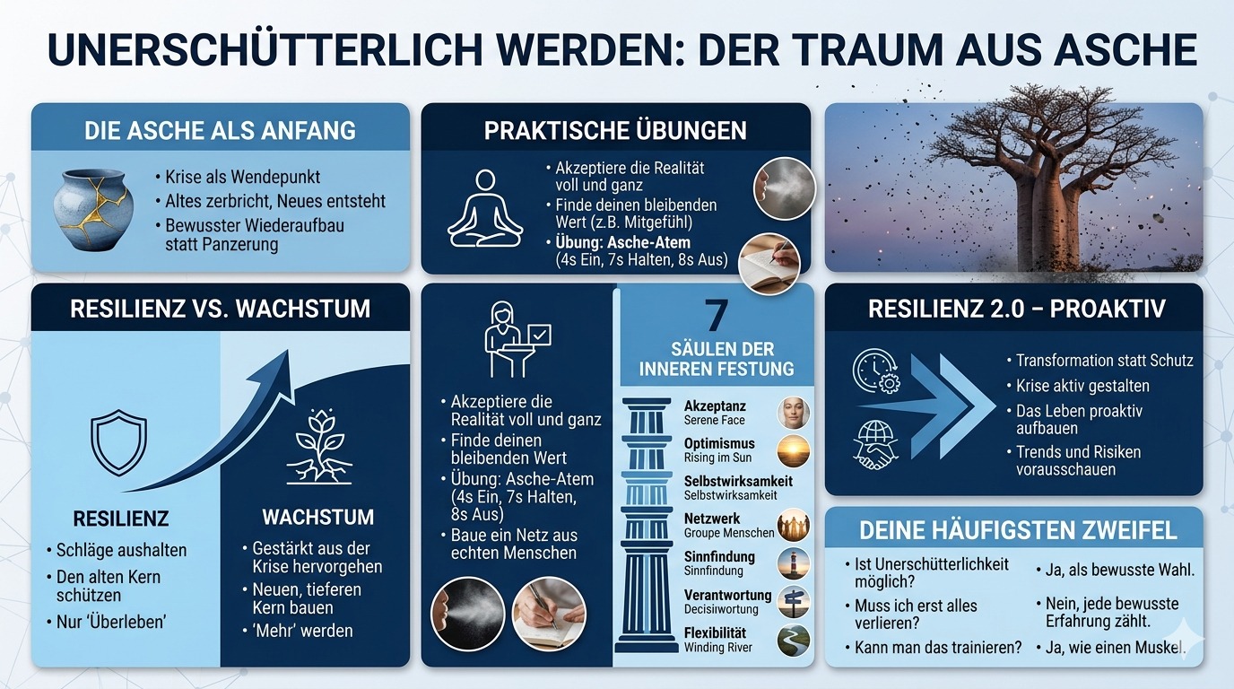Infografik Der Traum aus Asche Wie du unerschütterlich wirst Infografik Der Traum aus Asche Wie du unerschütterlich wirst