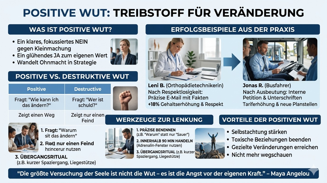 Infografik Die Kraft der positiven Wut Infografik Die Kraft der positiven Wut