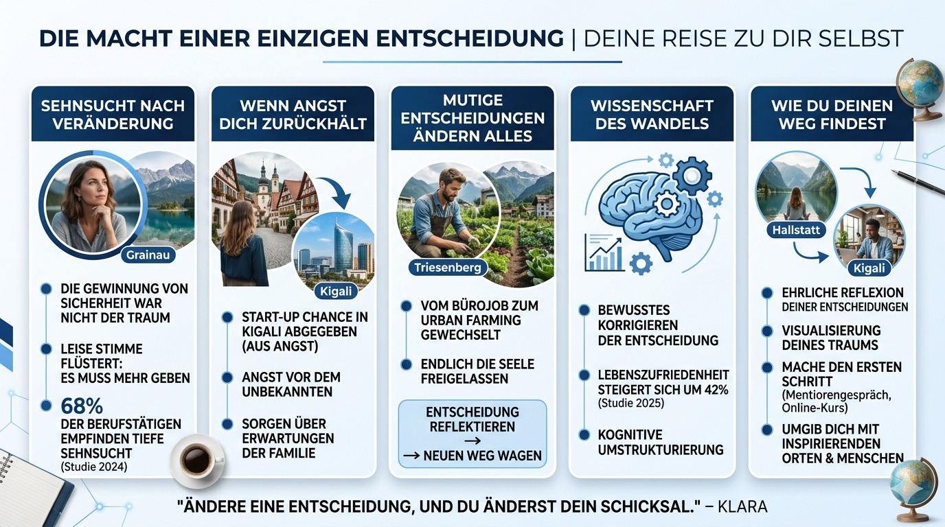 Infografik Die Macht einer einzigen Entscheidung