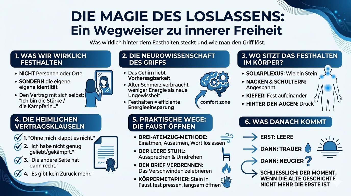 Infografik Die Magie des Loslassens entfesselt dich