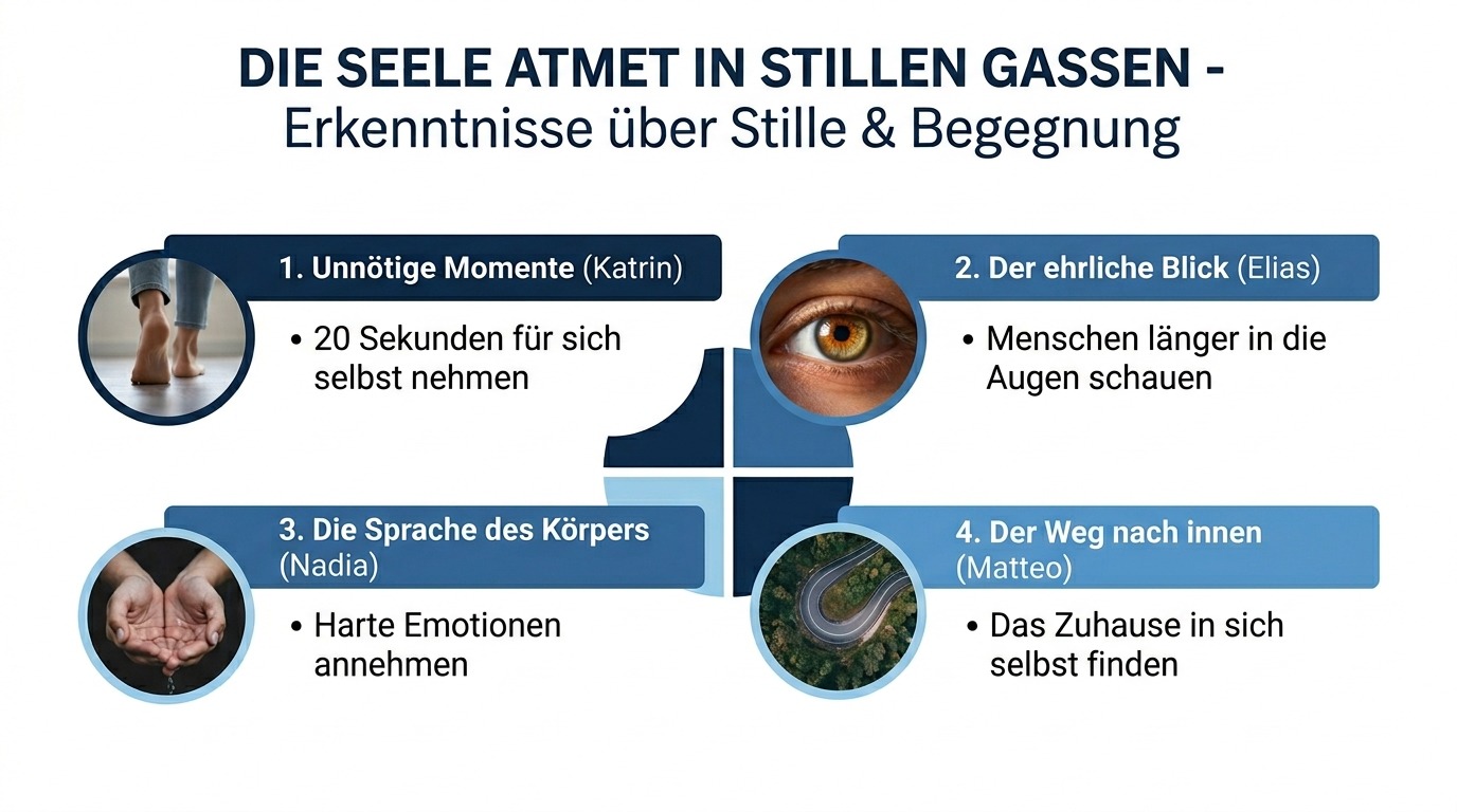 Infografik Die Seele atmet in stillen Gassen Infografik Die Seele atmet in stillen Gassen
