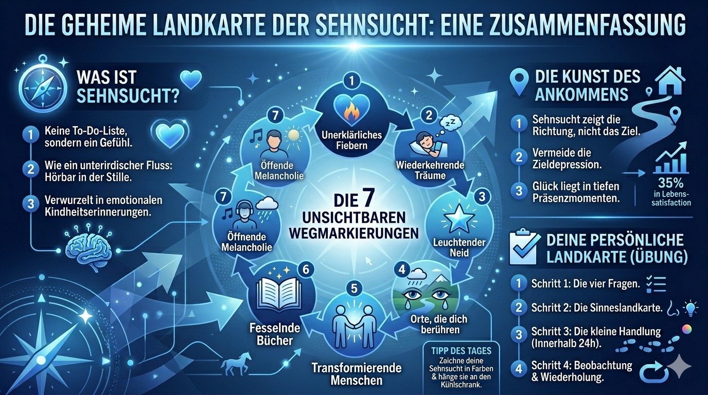 Infografik Die geheime Landkarte der Sehnsucht
