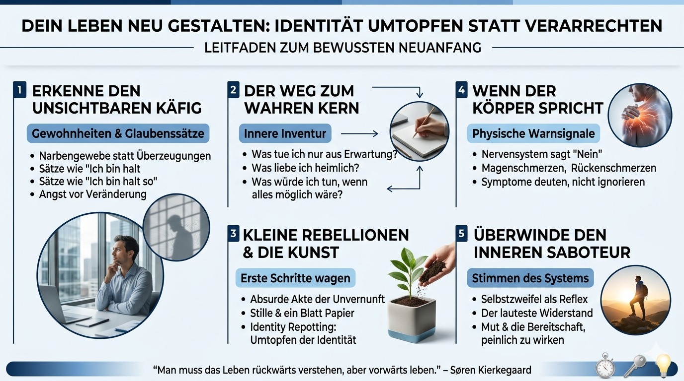 Infografik Du kannst Dein Leben neu gestalten Infografik Du kannst Dein Leben neu gestalten