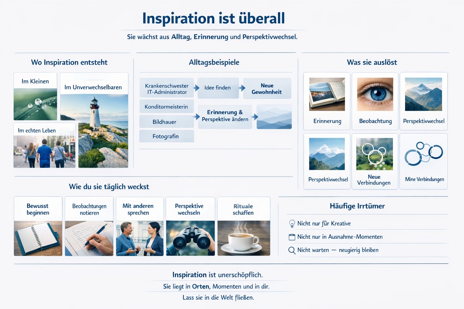 Infografik Inspiration Das nie endende Geschenk 