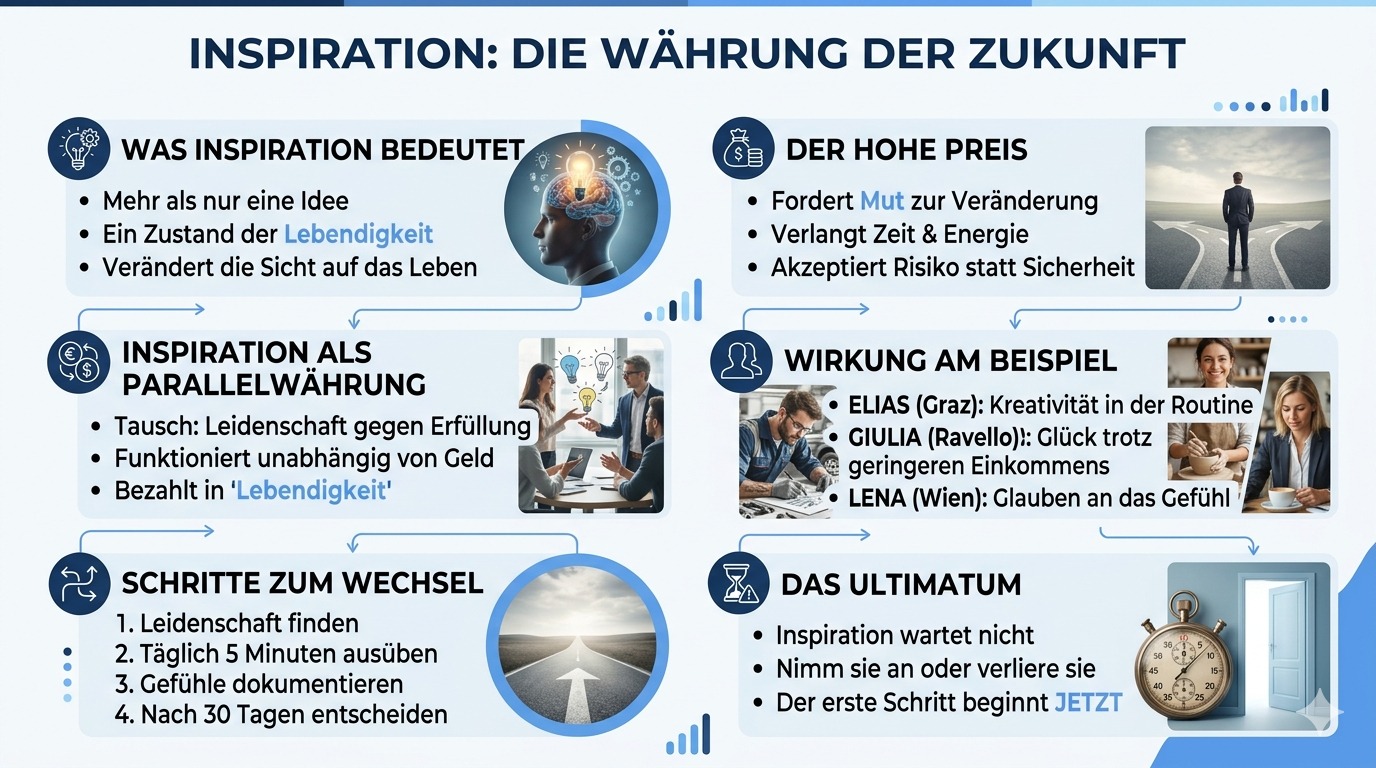 Infografik Inspiration als Währung der kommenden Zeit Infografik Inspiration als Währung der kommenden Zeit