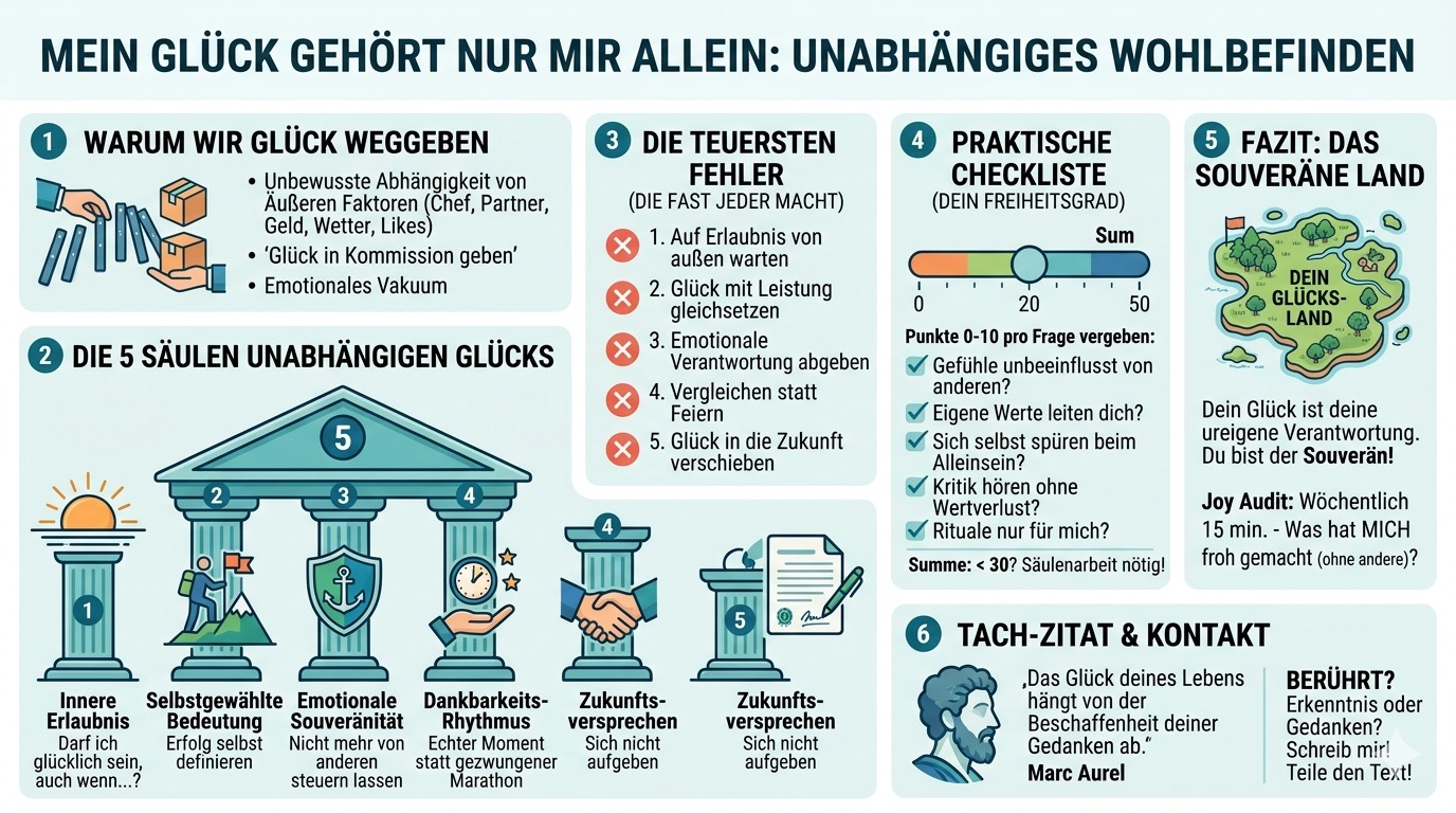 Infografik Mein Glück gehört nur mir allein Infografik Mein Glück gehört nur mir allein