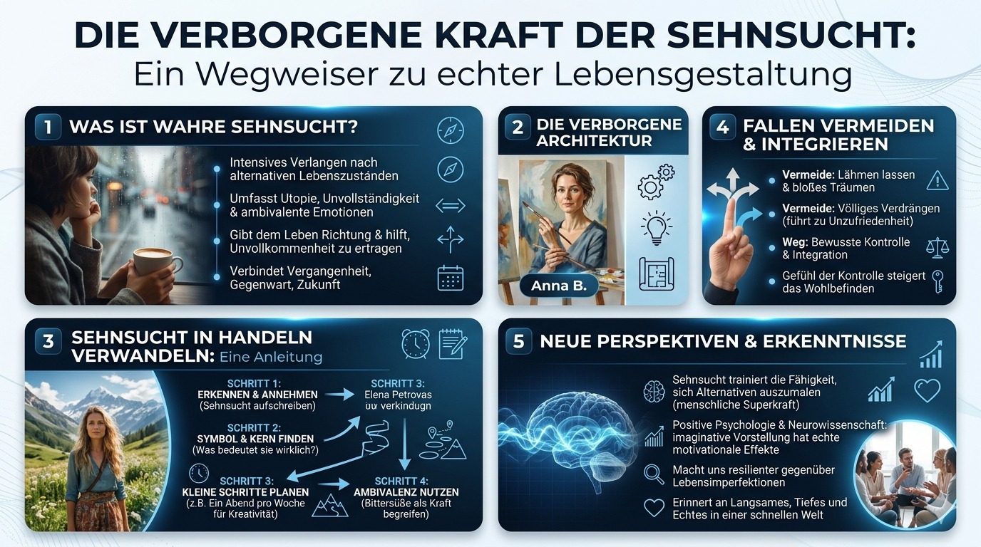 Infografik Sehnsucht formt unsre verborgne Kraft.