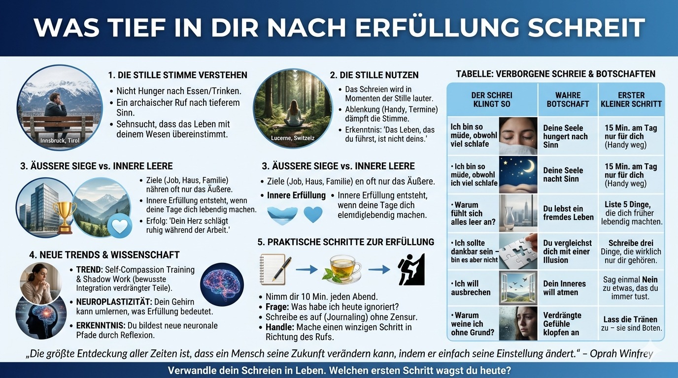 Infografik Was tief in dir nach Erfüllung schreit