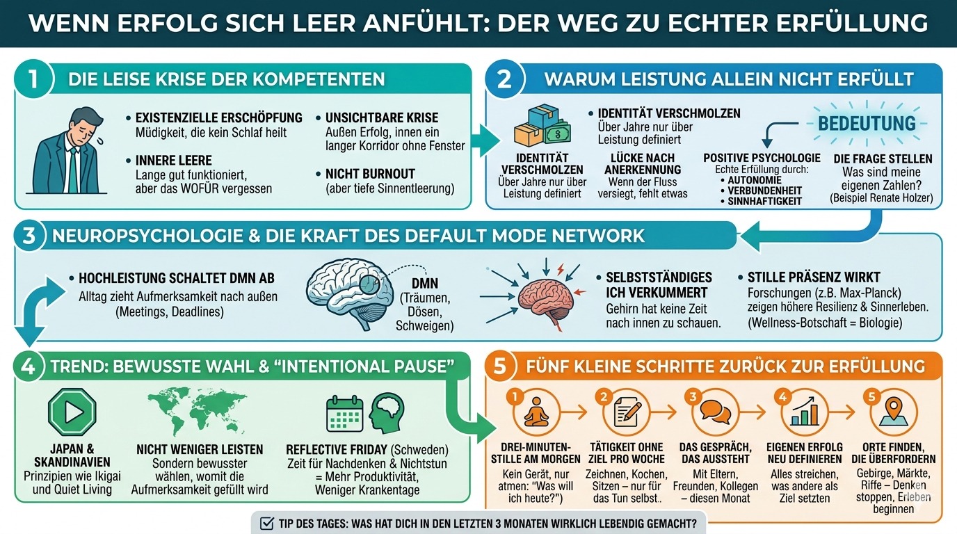 Infografik Wenn Erfolg sich leer anfühlt – der Weg