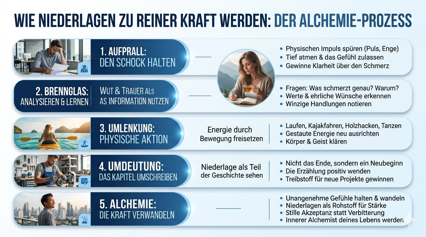 Infografik Wie Niederlagen zu reiner Kraft werden 