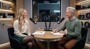 Andy und Silke beim Podcast über Wachstumsschmerzen formen deinen wahren Traum