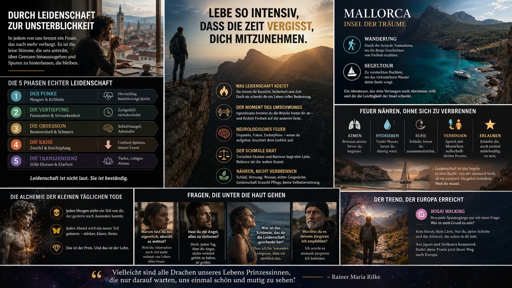 Infografik Durch Leidenschaft zur Unsterblichkeit Infografik Durch Leidenschaft zur Unsterblichkeit