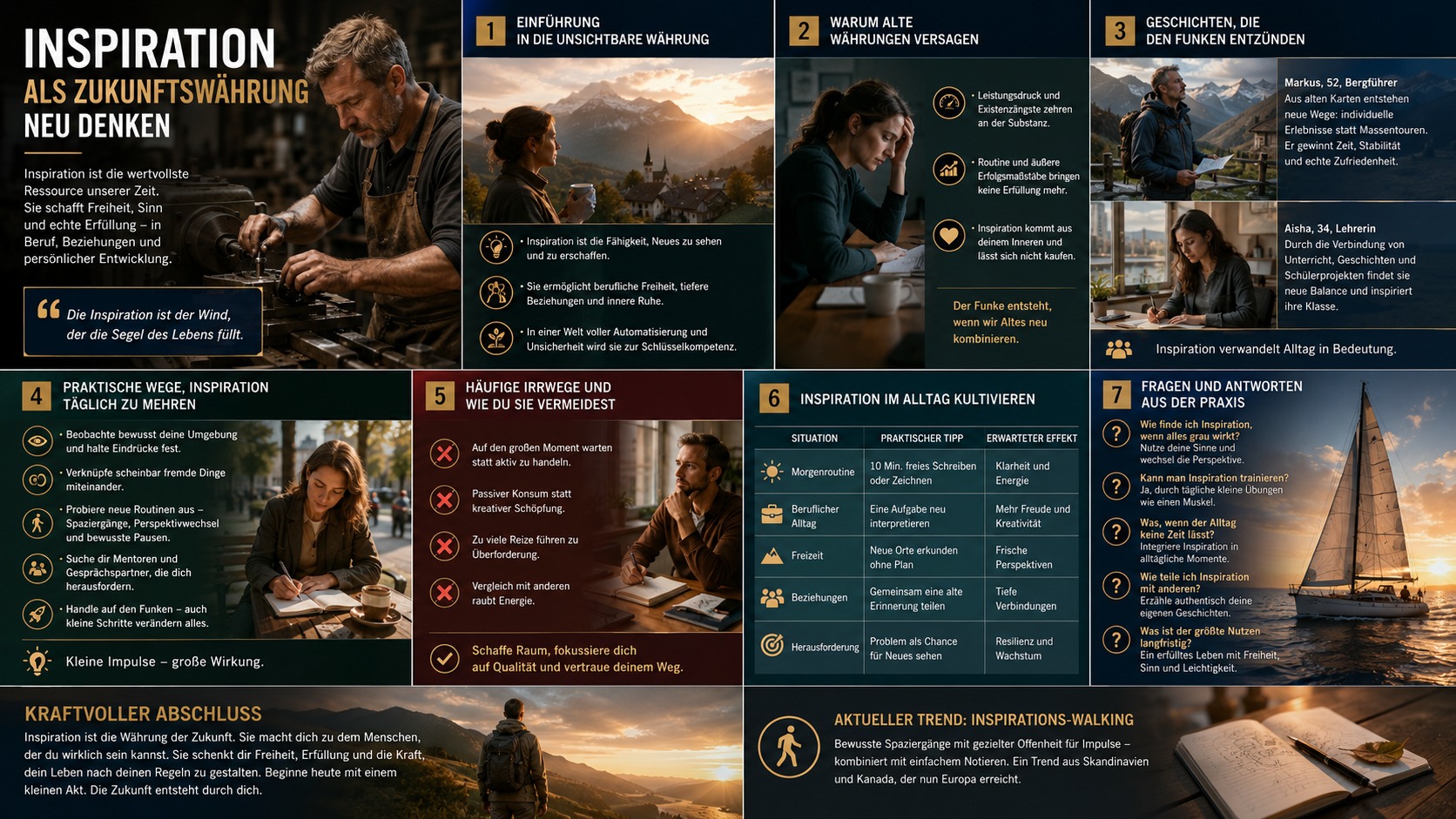 Infografik Inspiration als Zukunftswährung neu denken Infografik Inspiration als Zukunftswährung neu denken