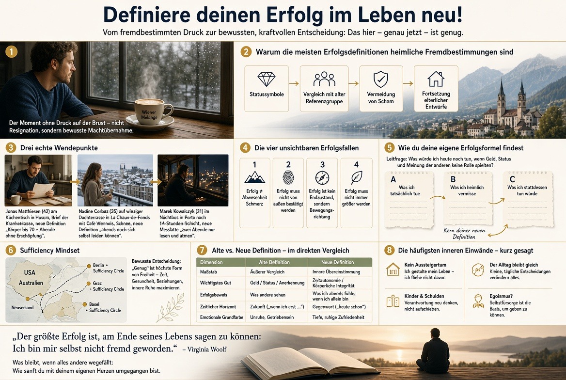 Infografik Definiere deinen Erfolg im Leben neu!