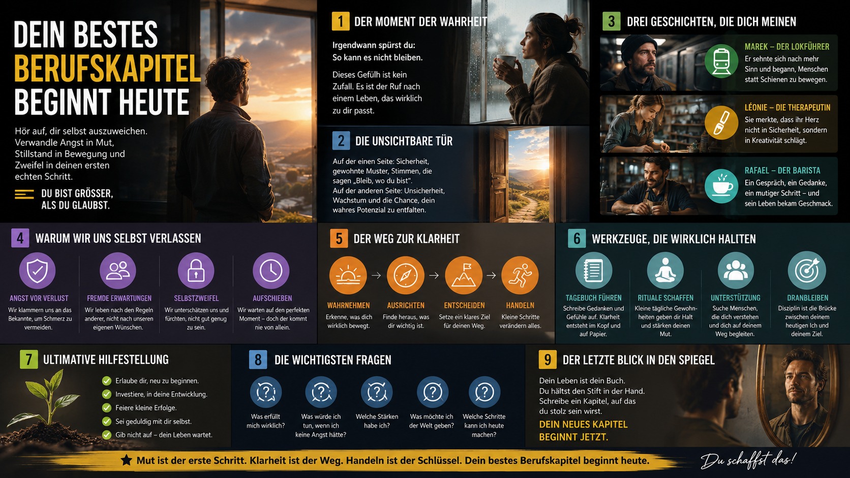 Infografik Dein bestes Berufskapitel beginnt heute