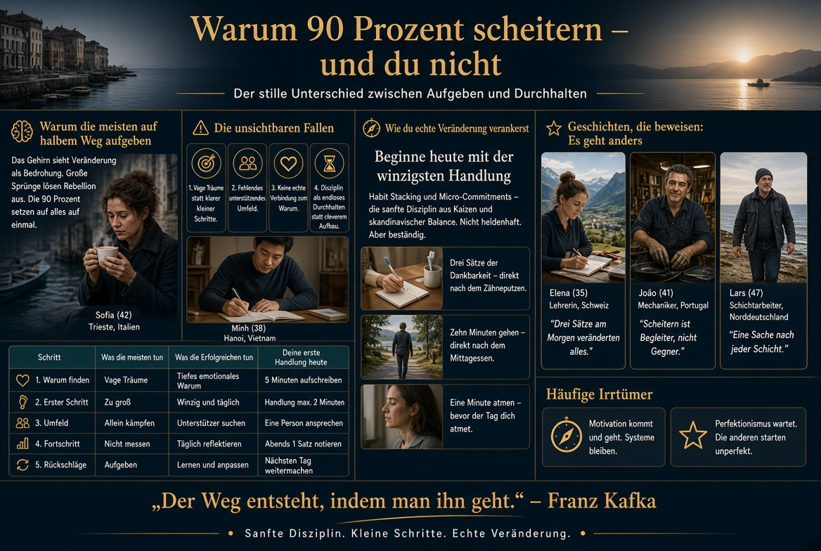 Infografik Warum 90 Prozent scheitern du nicht Infografik Warum 90 Prozent scheitern du nicht