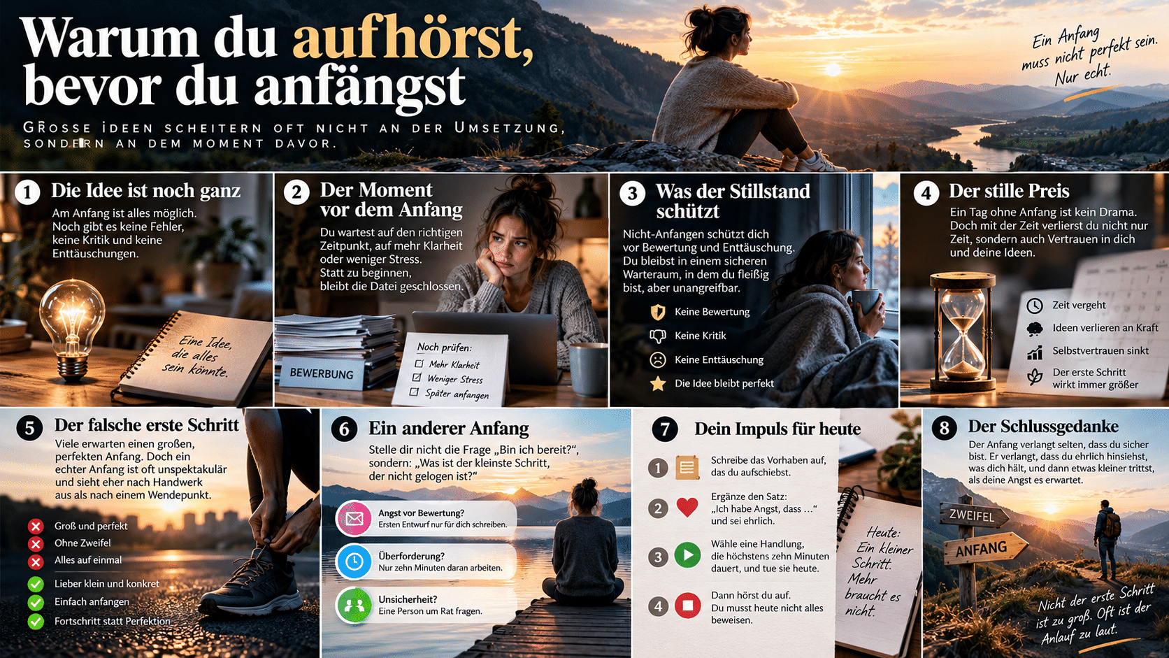 Kleine Schritte, echter Anfang