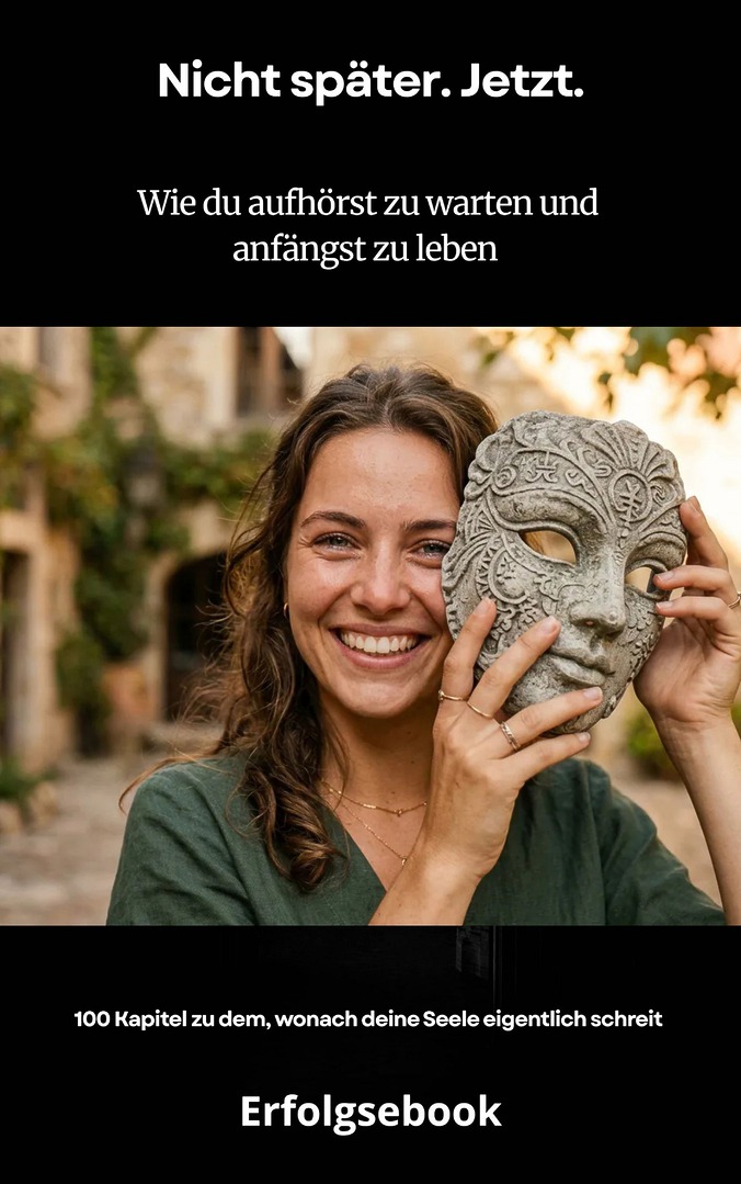 Nicht später. Jetzt.