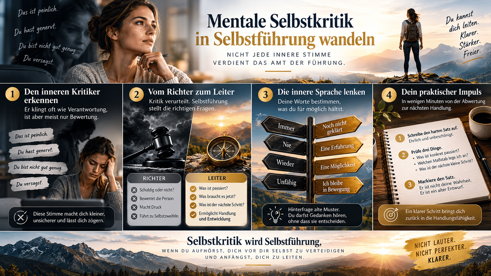 Vom inneren Kritiker zur Selbstführung