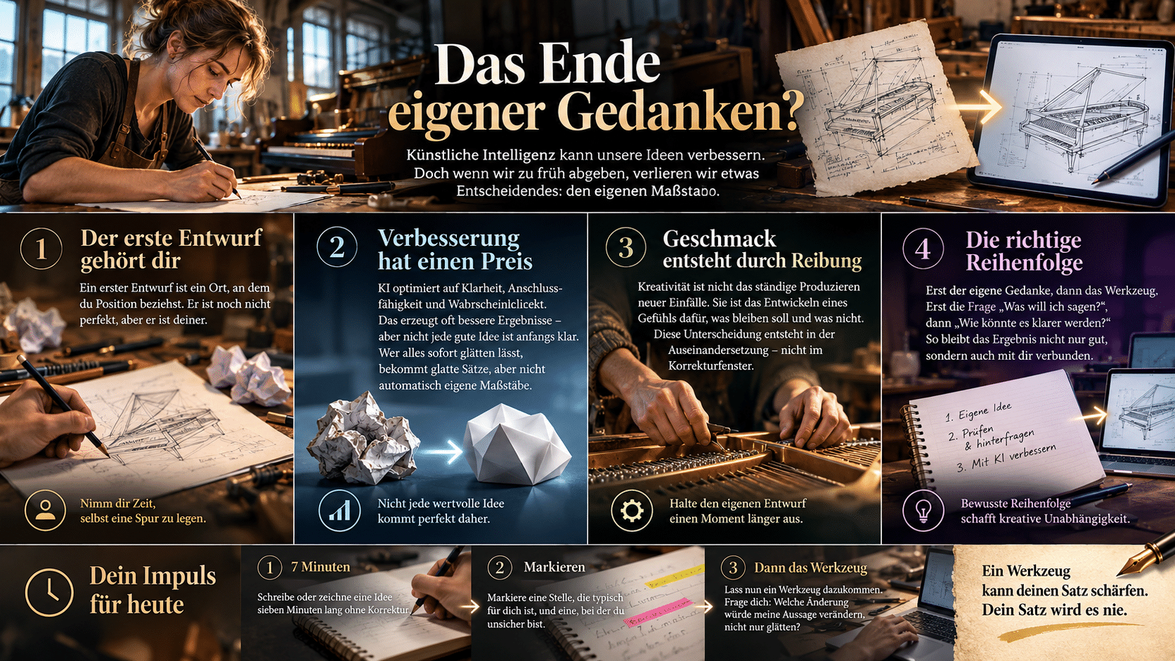 Das Ende eigener Gedanken Das Ende eigener Gedanken