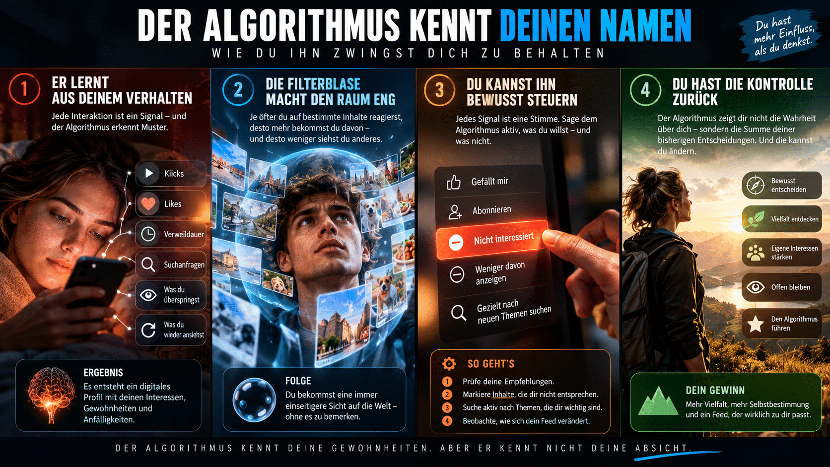 Der Algorithmus kennt deinen Namen