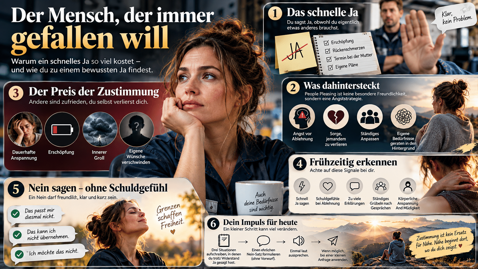 Der Mensch, der immer gefallen will