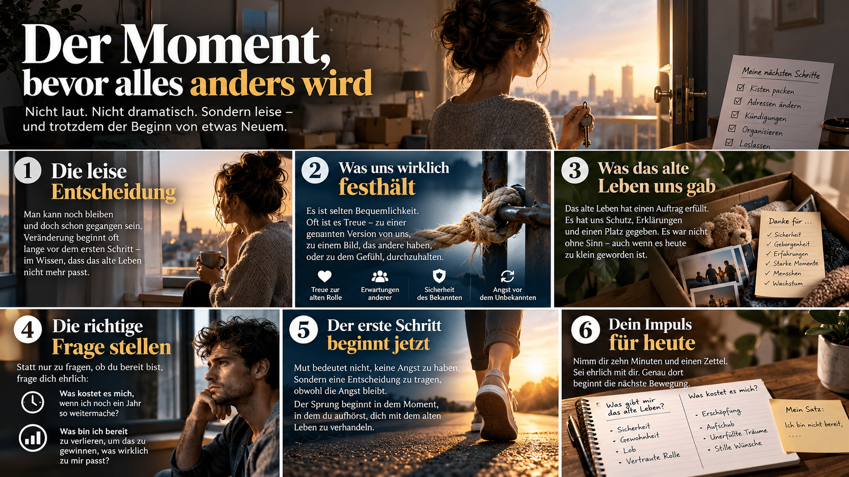 Der Moment, bevor alles anders wird