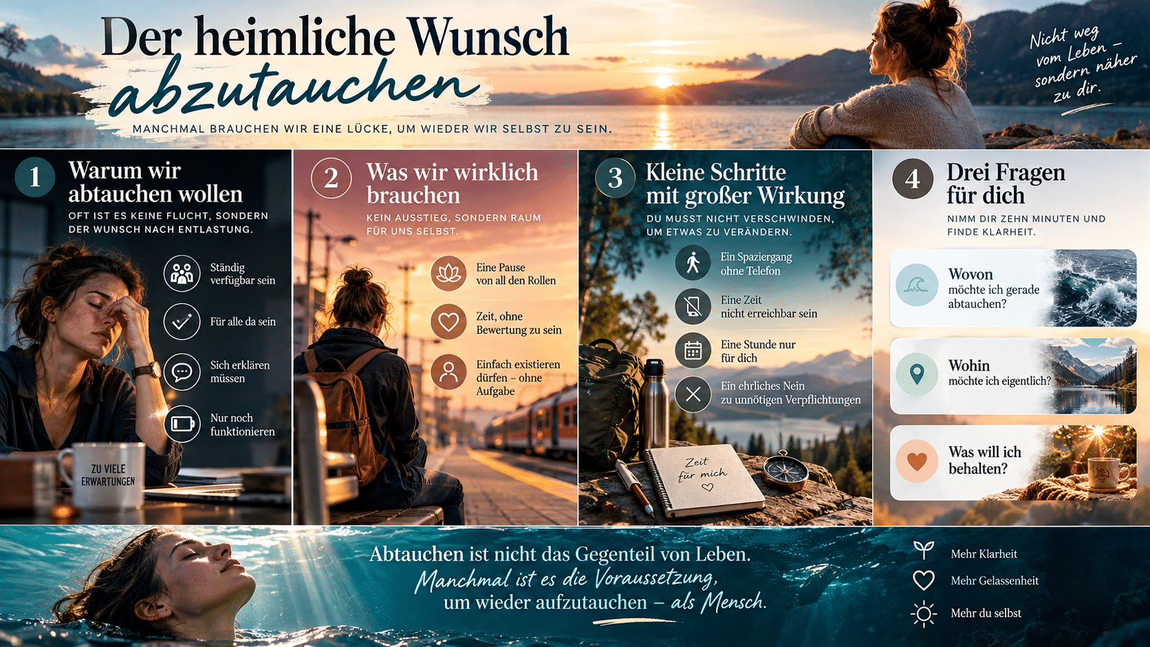 Der heimliche Wunsch abzutauchen