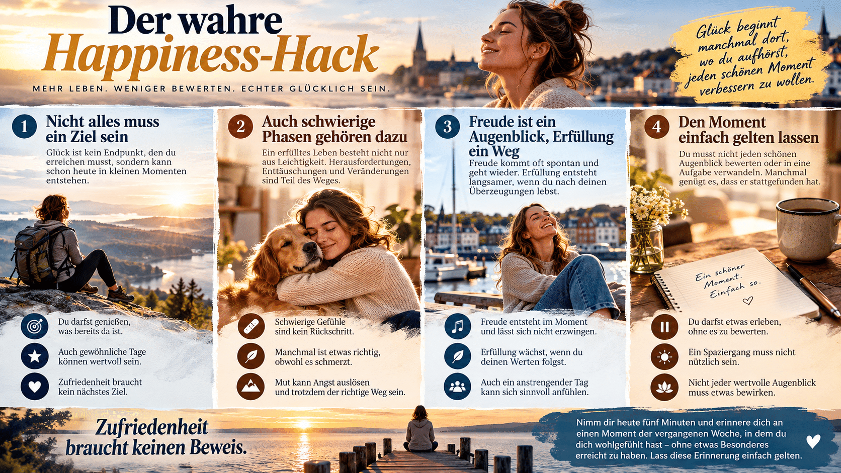 Der wahre Happiness Hack