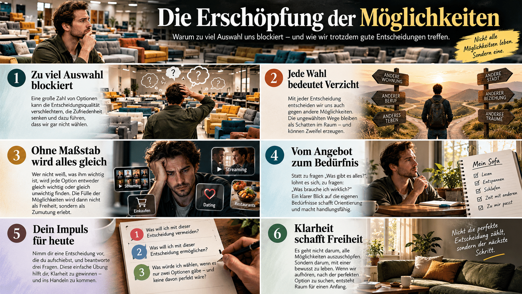 Die Erschöpfung der Möglichkeiten Die Erschöpfung der Möglichkeiten