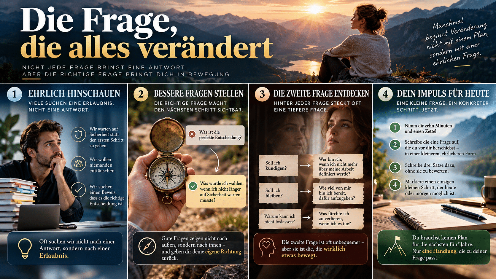 Die Frage, die alles verändert
