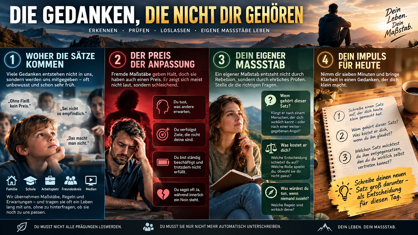 Die Gedanken, die nicht dir gehören Die Gedanken, die nicht dir gehören
