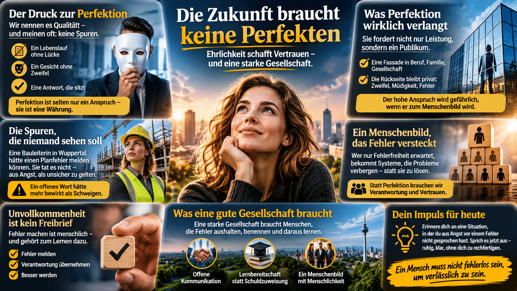 Die Zukunft braucht keine Perfekten Die Zukunft braucht keine Perfekten