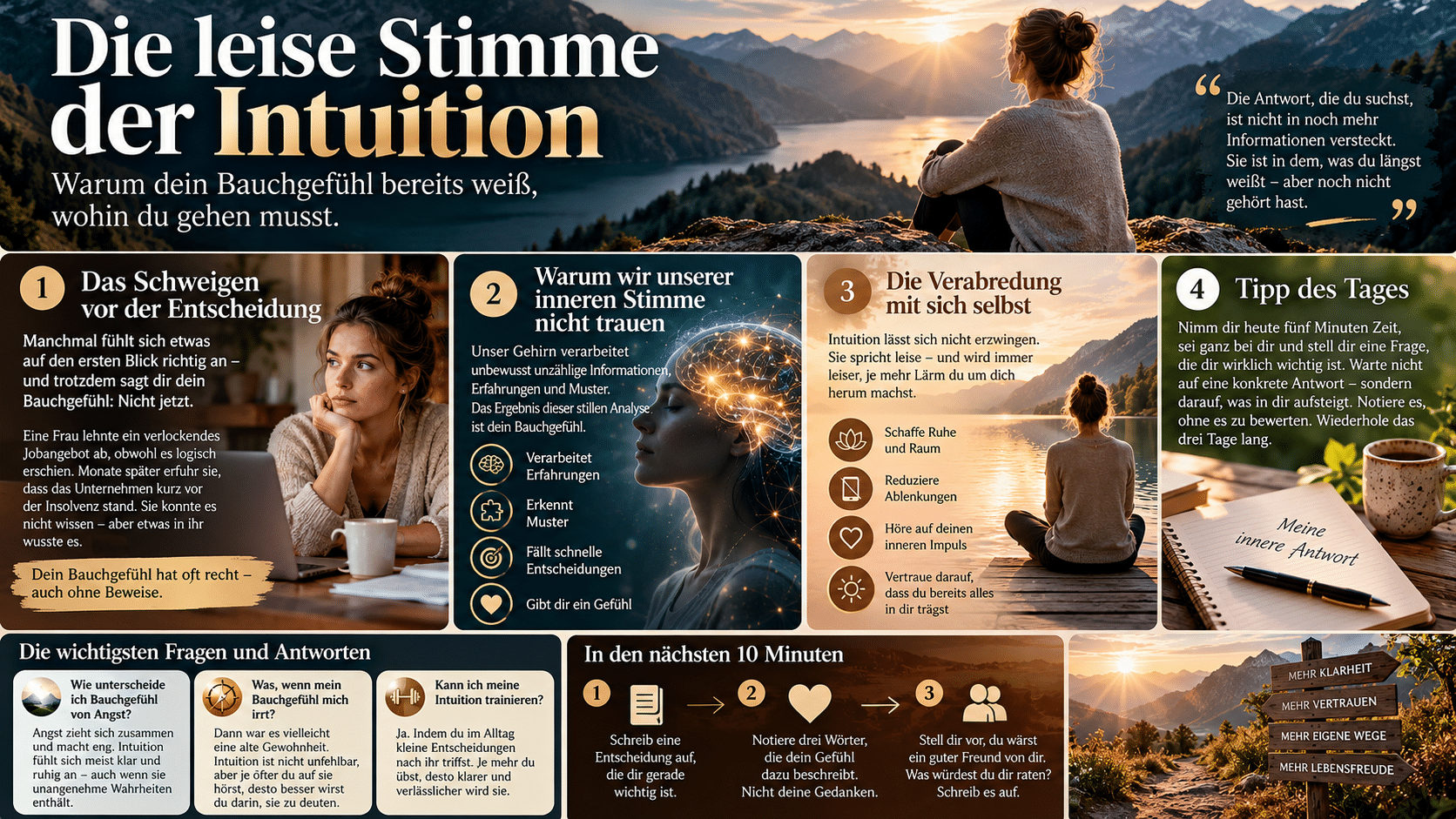 Die leise Stimme der Intuition