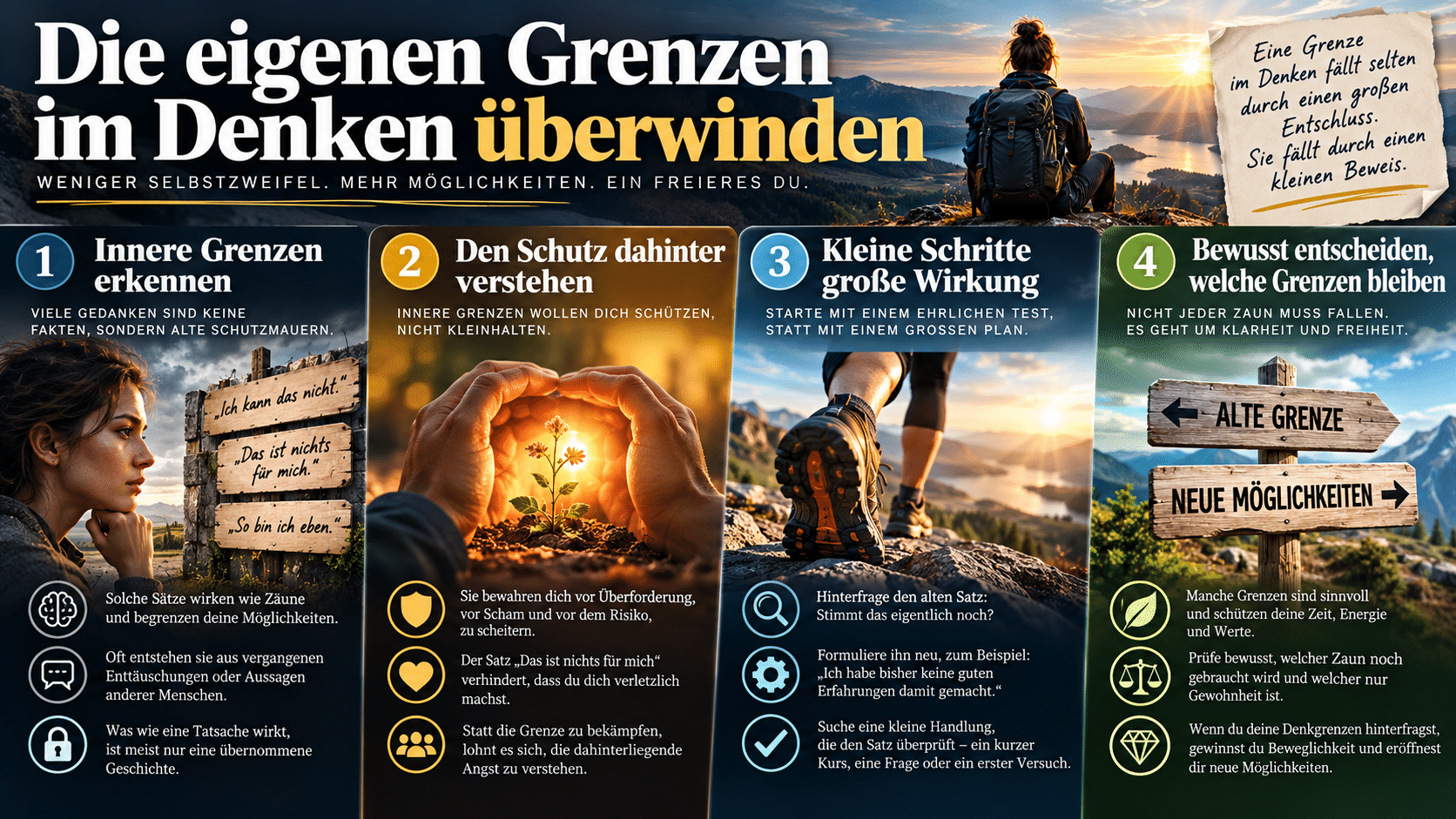 Eigene Denkgrenzen überwinden
