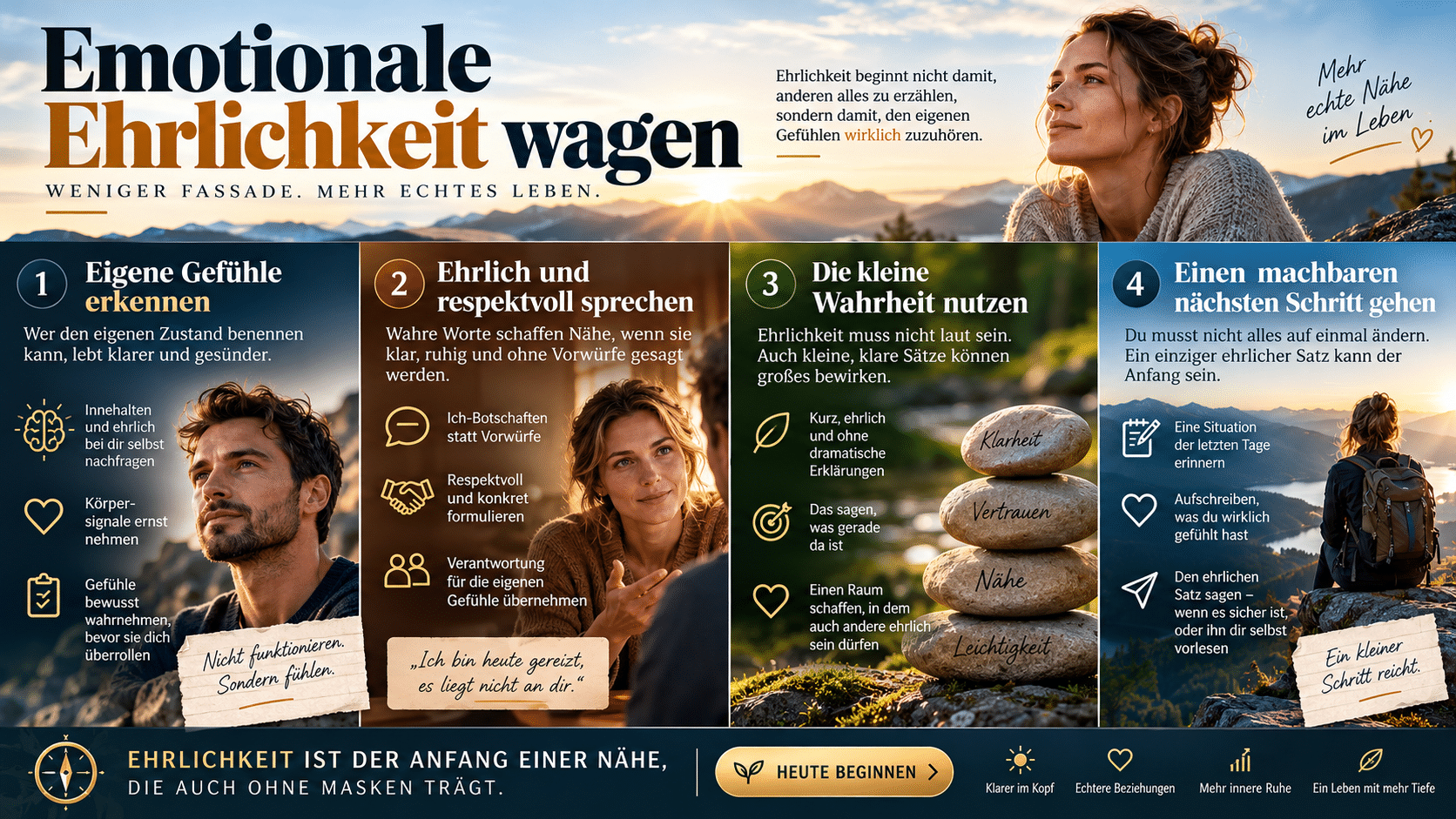 Emotionale Ehrlichkeit wagen