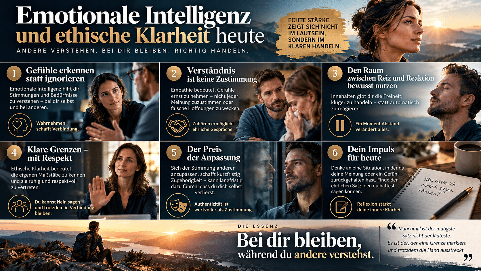 Emotionale Intelligenz und ethische Klarheit