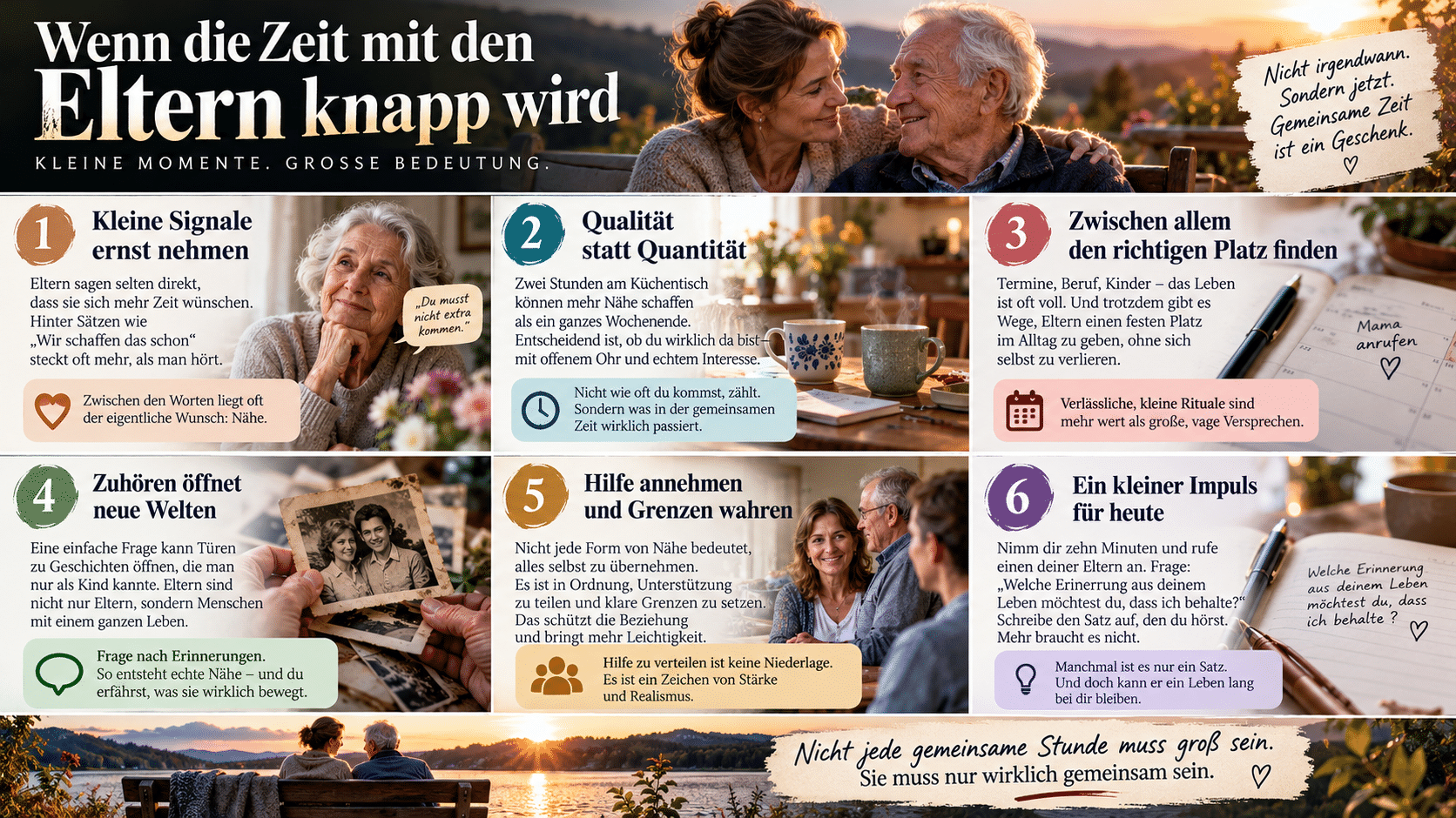 Gemeinsame Zeit mit Eltern Gemeinsame Zeit mit Eltern