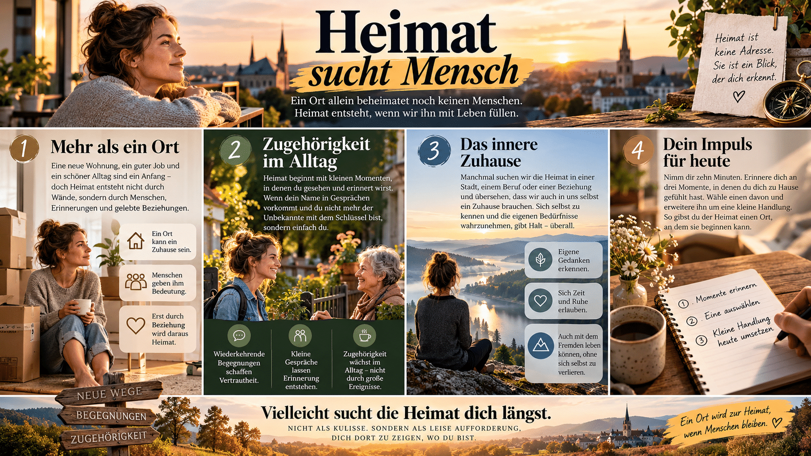 Heimat Wo Menschen bleiben