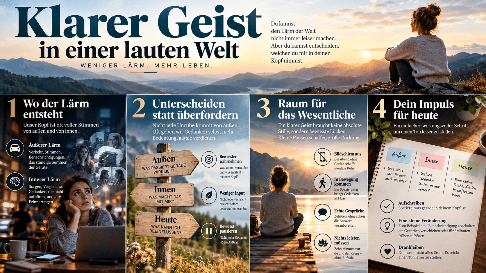 Klarer Geist in einer lauten Welt