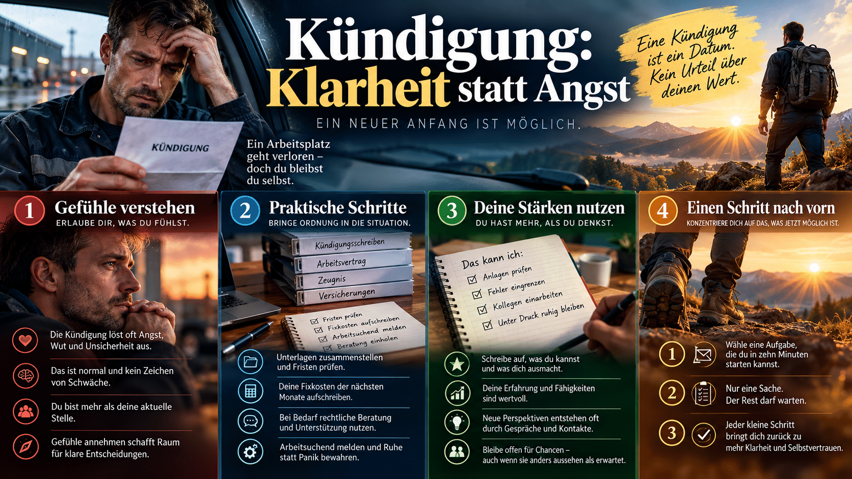 Kündigung Klarheit statt Angst