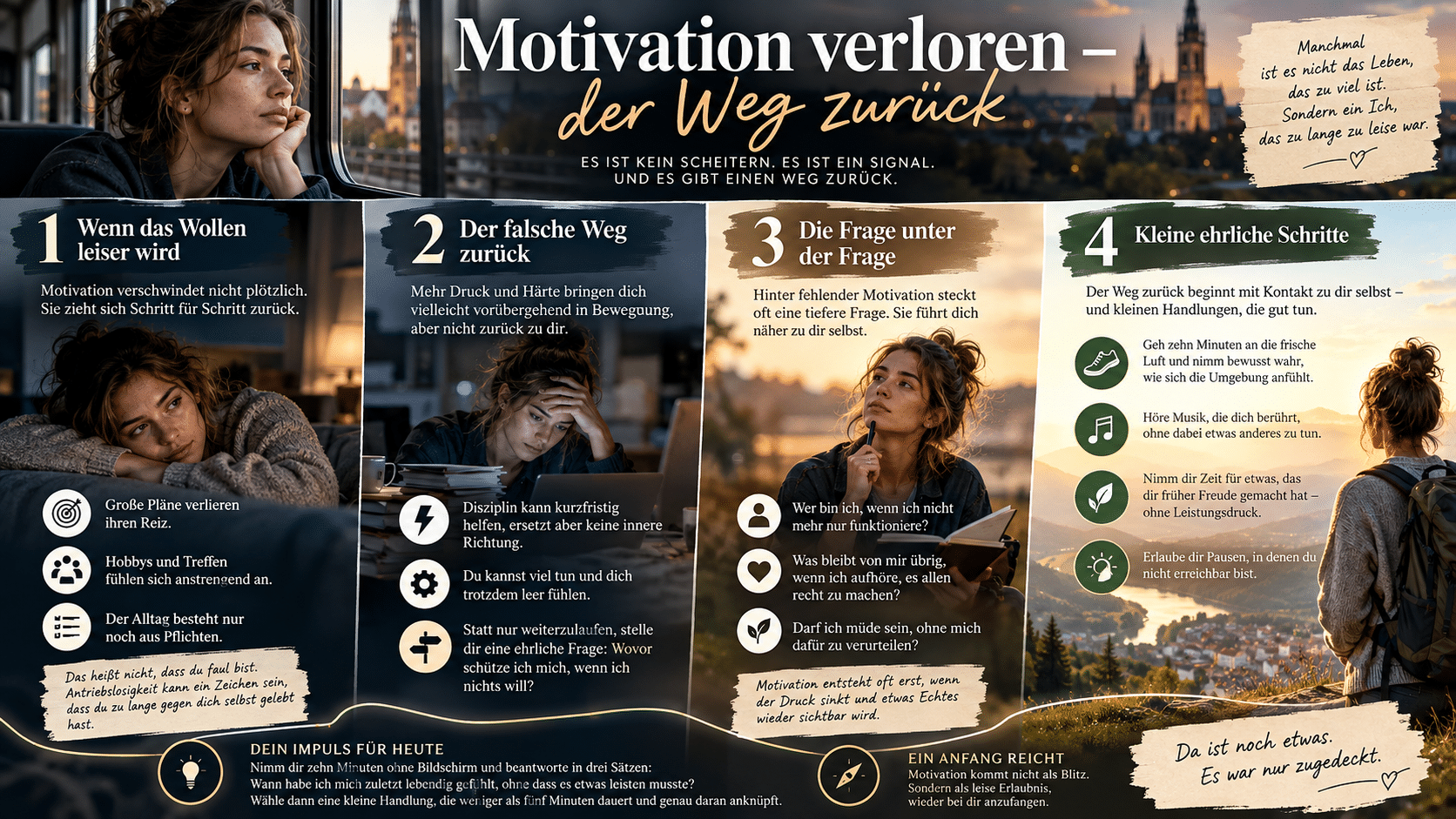 Motivation verloren – Der Weg zurück
