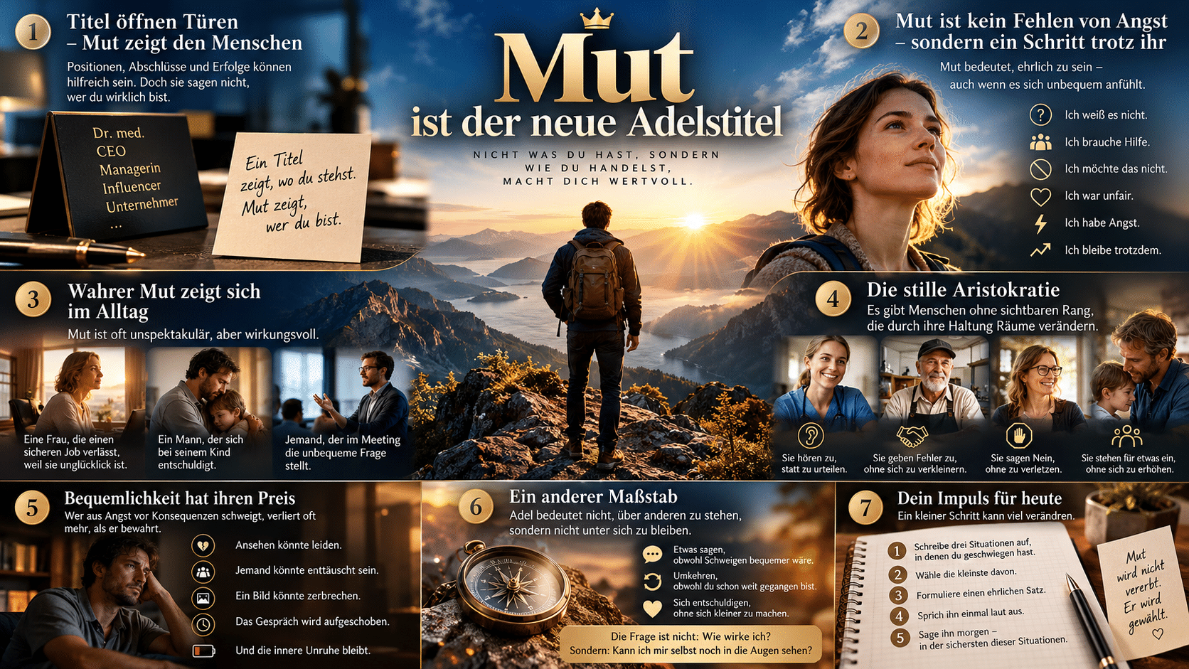 Mut ist der neue Adelstitel
