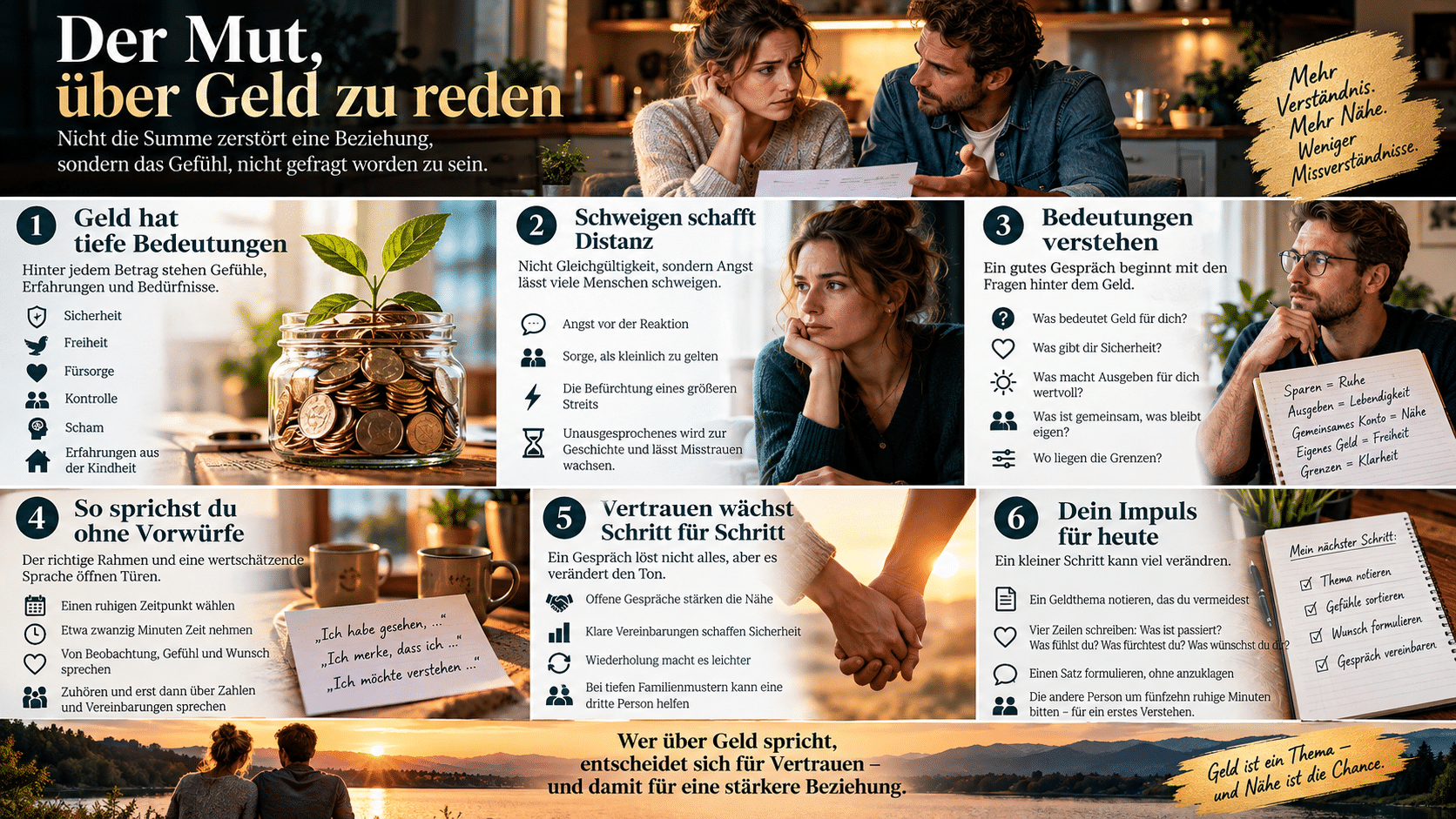 Mut über Geld zu reden