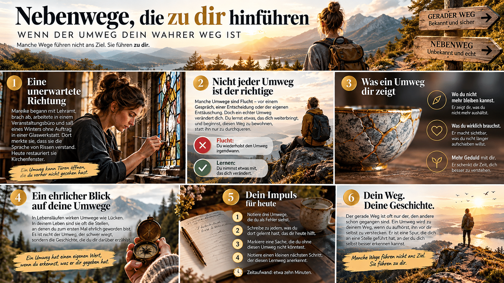 Nebenwege, die zu dir führen Nebenwege, die zu dir führen