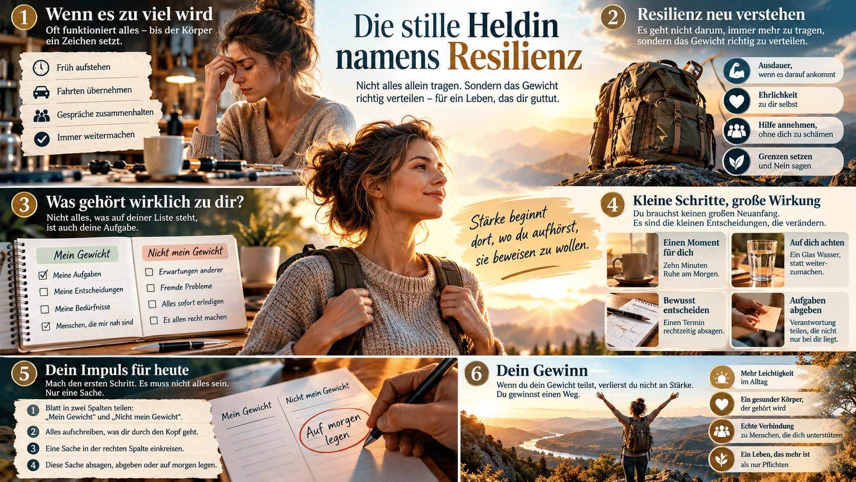 Resilienz neu verteilensteigen